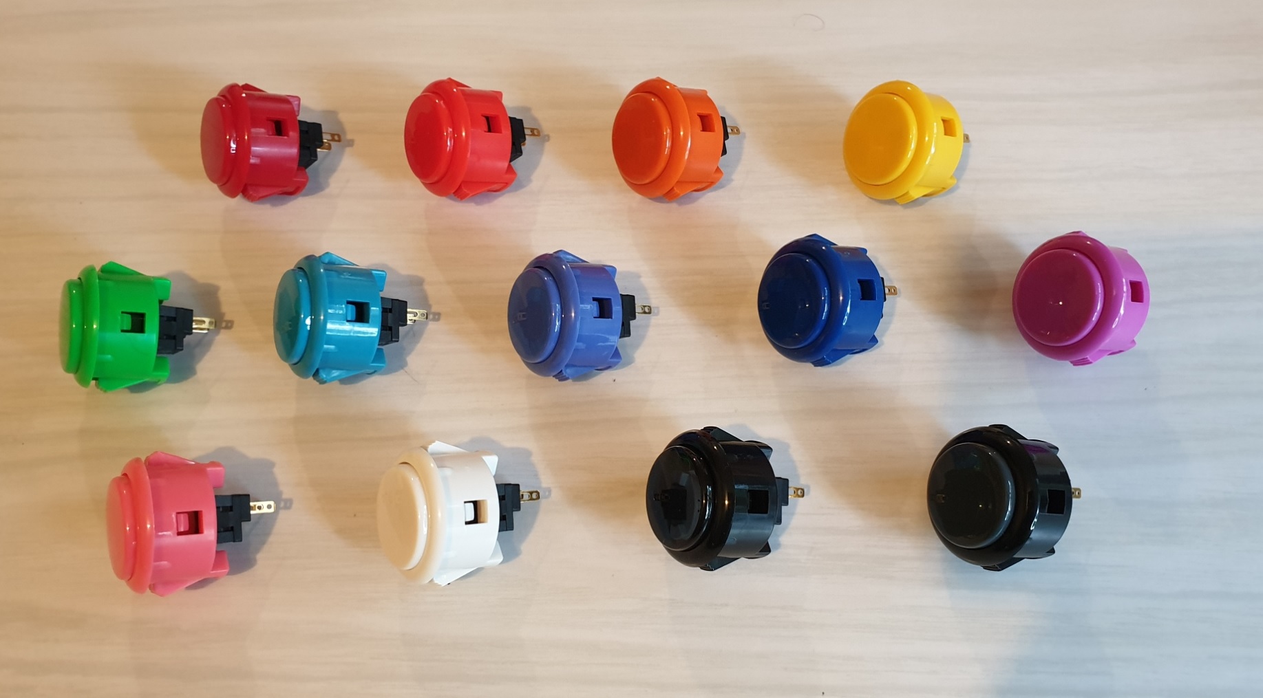 genuine Sanwa OBSF30 buttons