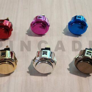 Sanwa OBSJ-24 Metallic Push Button