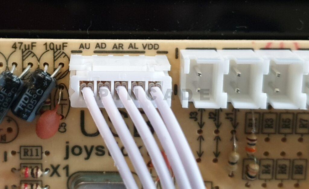Joystick Encoder Connection