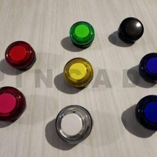 Seimitsu Alutimo 30mm translucent screw-in buttons