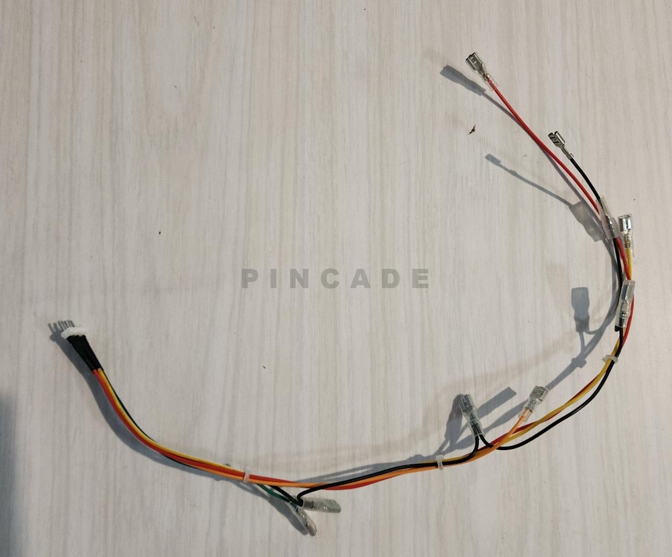 5 pin Sanwa/Seimitsu joystick to individual microswitch loom